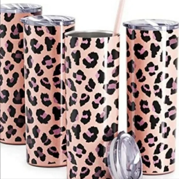 NWT (BLUSH) SKINNY TUMBLER. STAINLESS STEEL - Picture 3 of 6